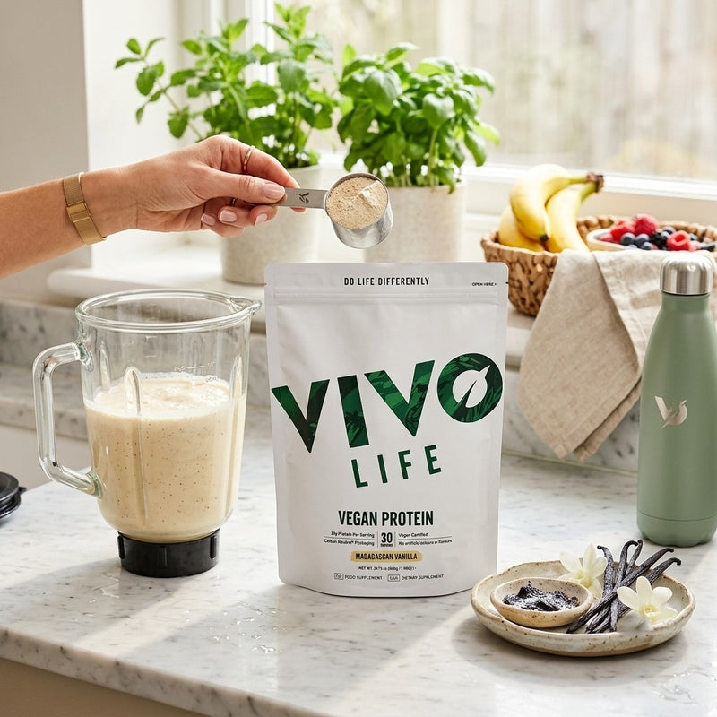 Vivo Life Madagascan Vanilla Vegan Protein - 900g
