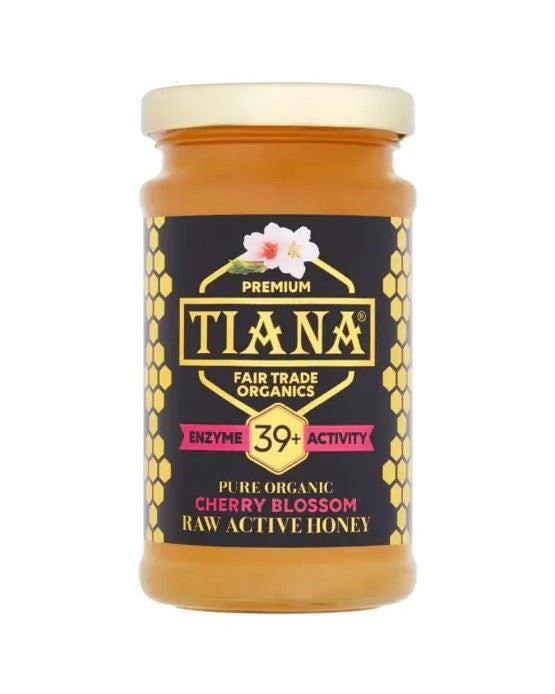 Tiana Raw Active Cherry Blossom Honey 39+ - 250g