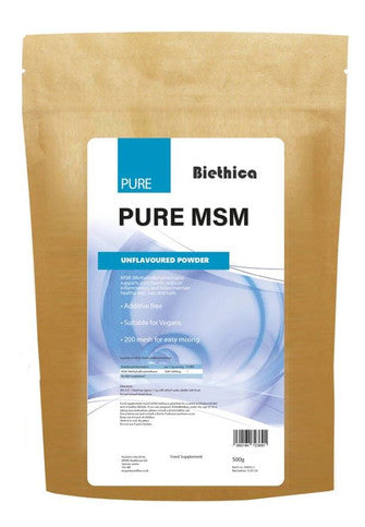 Biethica Pure MSM Unflavoured Powder - 500g