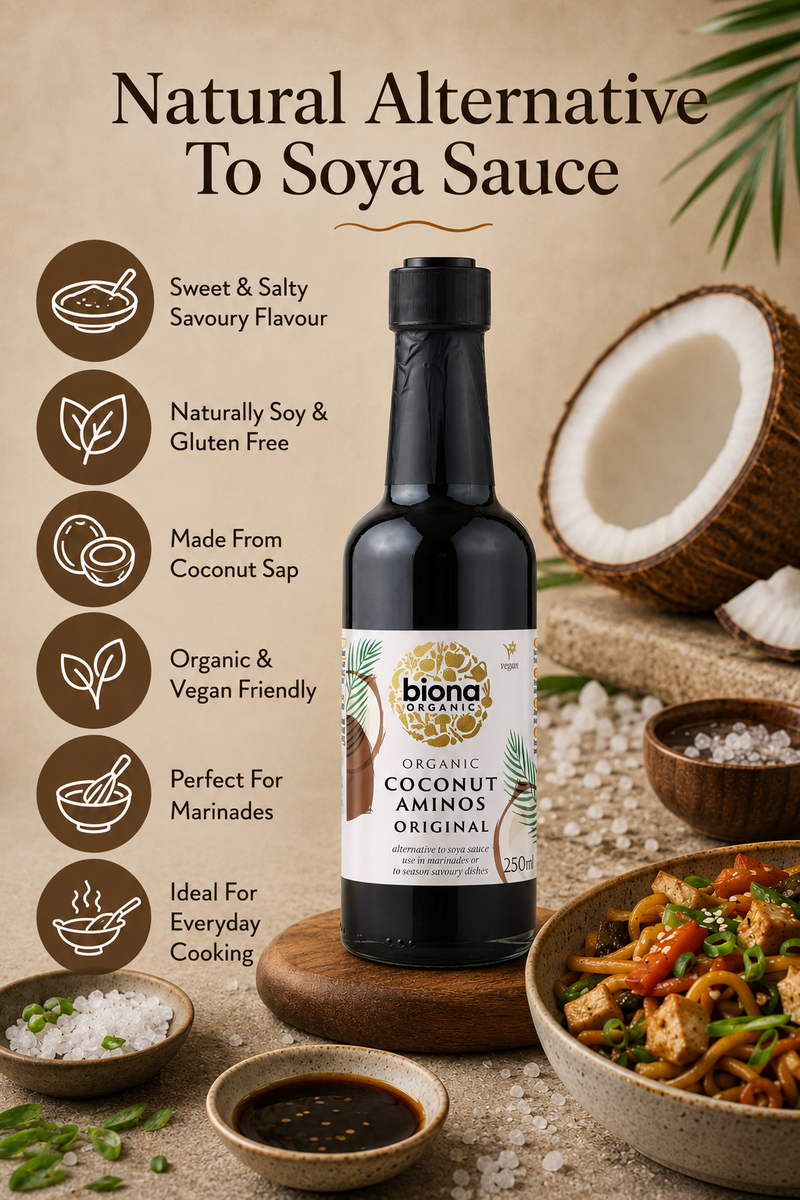 Biona Organic Coconut Aminos Original - 250ml