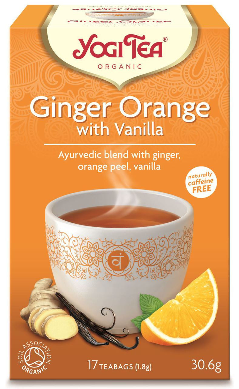 Yogi Tea Ginger Orange with Vanilla Tea - 17 Bags