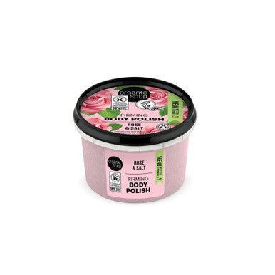 Organic Shop Rose & Salt Firming Body Polish - 250ml