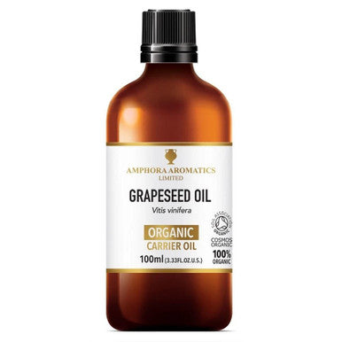 Amphora Aromatics Organic Grapeseed Oil - 100ml