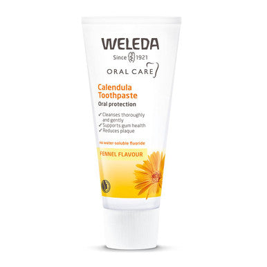 Weleda Calendula Fluroide Toothpaste Fennel Flavour - 75ml