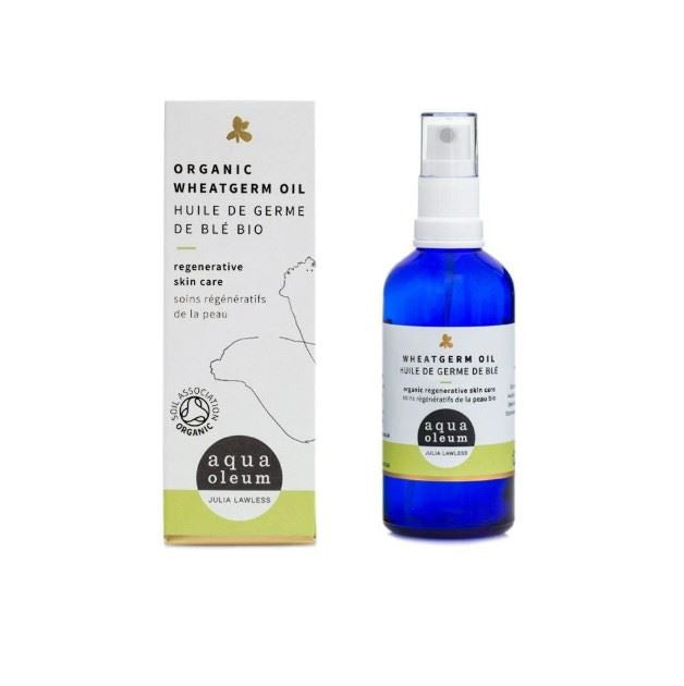 Aqua Oleum Organic Wheatgerm Cold-pressed Carrier Oil - 100ml