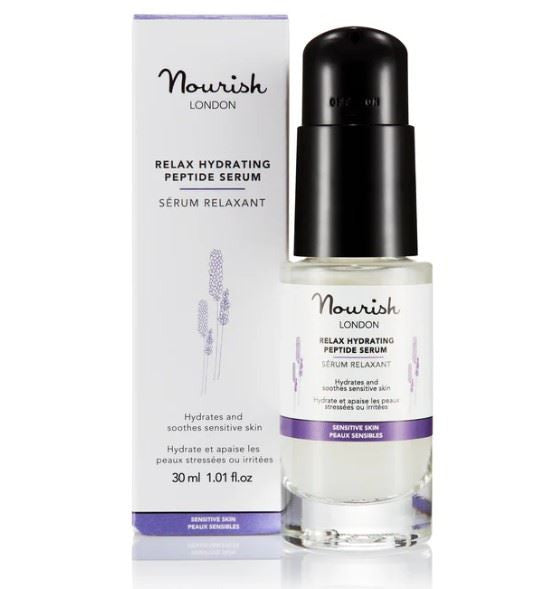 Nourish London Relax Hydrating Peptide Serum - 30ml