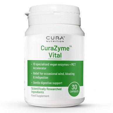 Cura Nutrition CuraZyme Vital - 30 Capsules