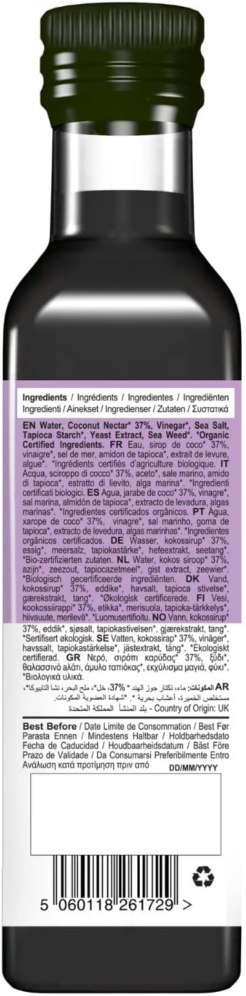 Sozye Organic Noyster Sauce - Oyster Sauce Alternative - 250ml