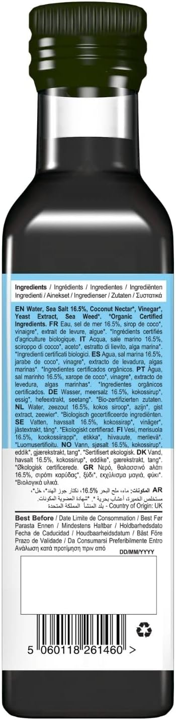 Sozye Organic Nish Sauce - Fish Sauce Alternative - 250ml