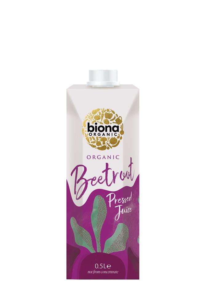 Biona Organic Beetroot Juice - 500ml (Pack of 2)