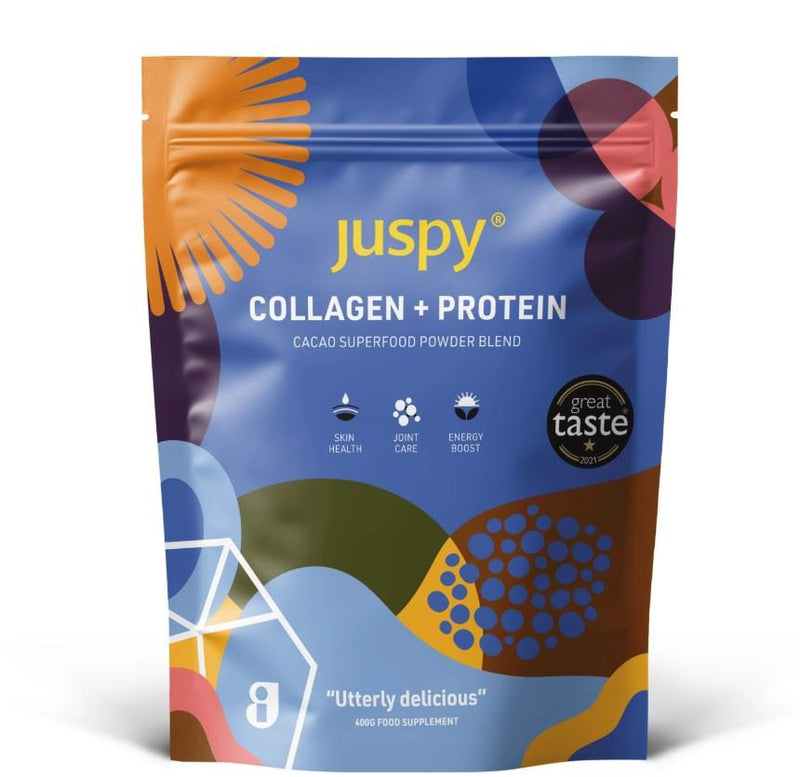 Juspy Collagen + Protein Cacao Nutrition Blend - 400g