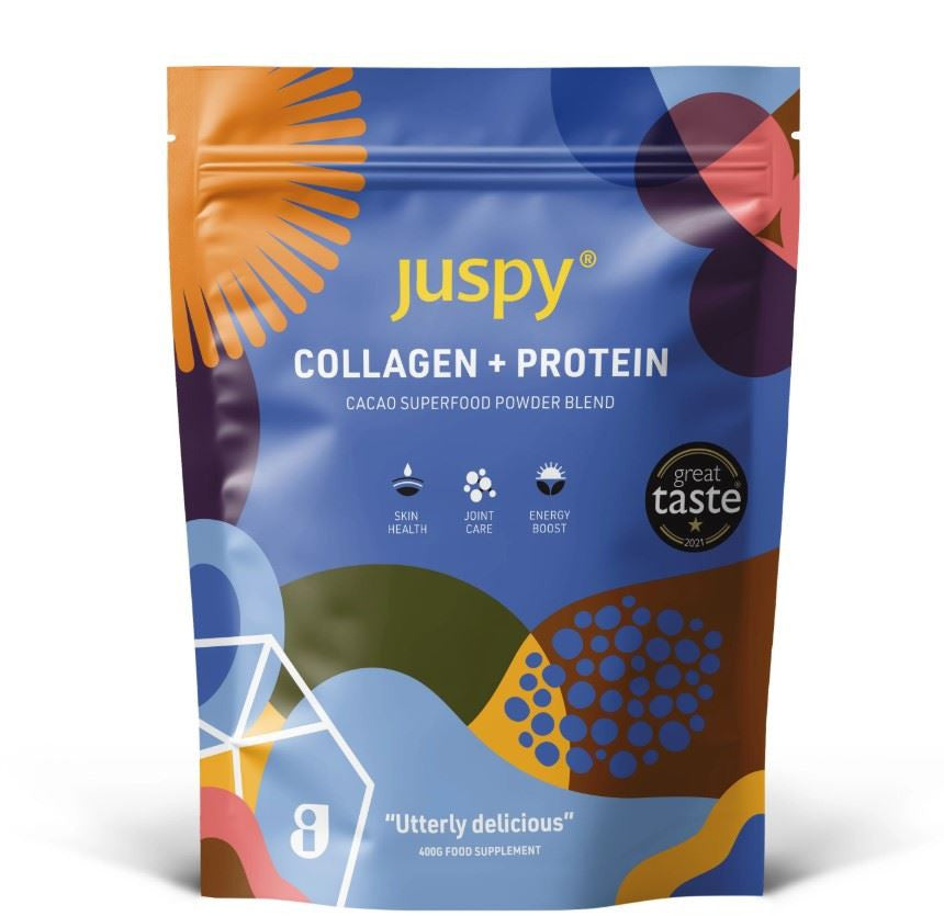 Juspy Collagen Protein Cacao 400g | Vitamin Planet