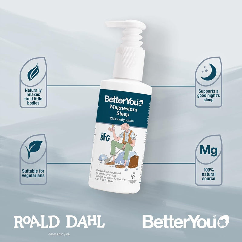 BetterYou Magnesium Sleep Kids' Body Lotion - 135ml