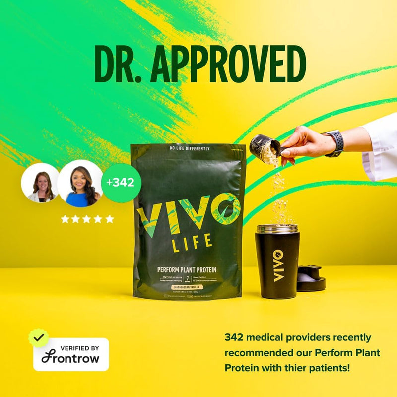 Vivo Life Perform Madagascan Vanilla Plant Protein - 252g