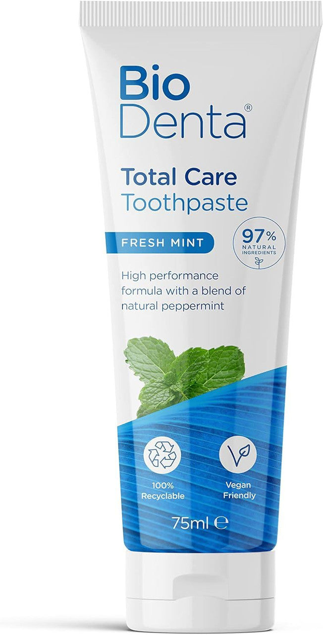 BioDenta Total Care Toothpaste - 75ml | Vitamin Planet