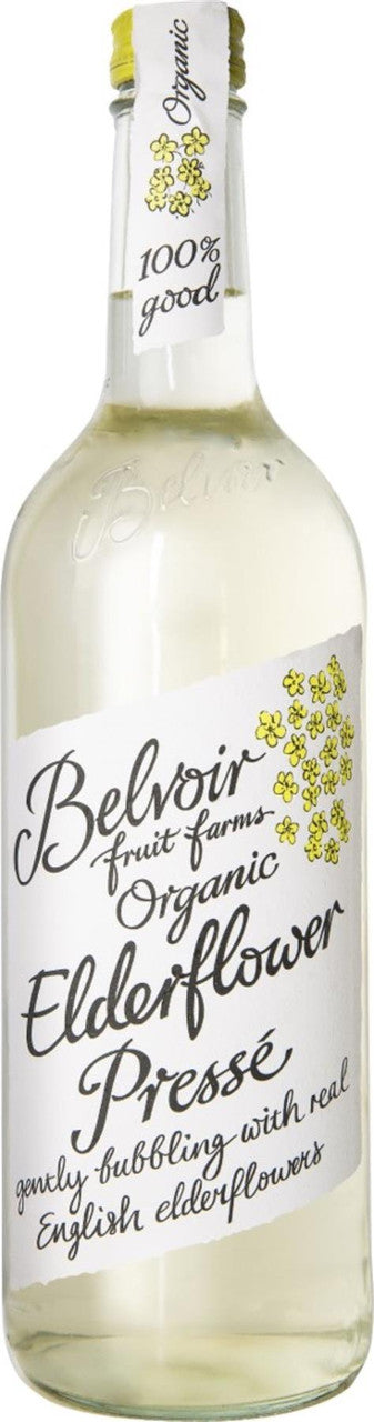 Belvoir Organic Elderflower Presse - 750ml (Pack of 2)
