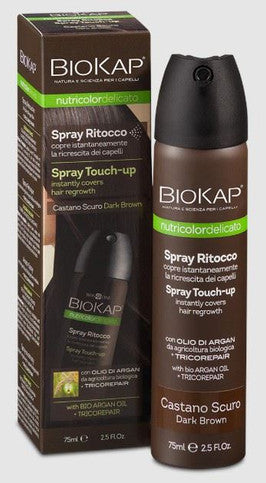 BioKap Dark Brown Root Touch Up Spray - 75ml