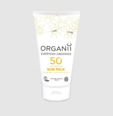 Organii SPF50 Sun Milk - 125ml