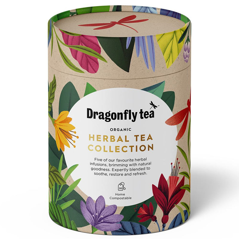 Dragonfly Organic Herbal Tea Gift Collection - 30 Teabags