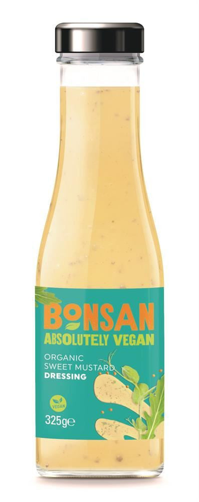 Bonsan Organic Sweet Mustard Dressing - 325g