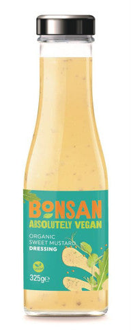 Bonsan Organic Sweet Mustard Dressing - 325g