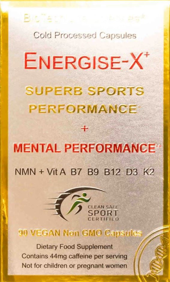 BioTech Life Sciences Energise-X NMN NAD+ CoQ10 Powder - 20g