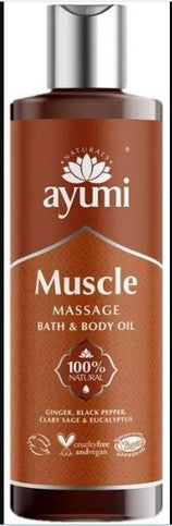 Ayumi Muscle Massage & Body Oil - 250ml