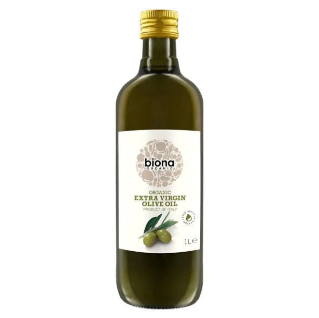Biona Organic Extra Virgin Italian Olive Oil - 1000ml