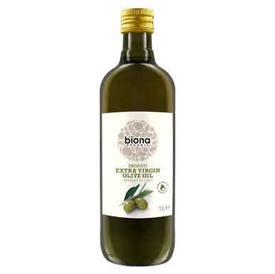 Biona Organic Extra Virgin Italian Olive Oil - 1000ml