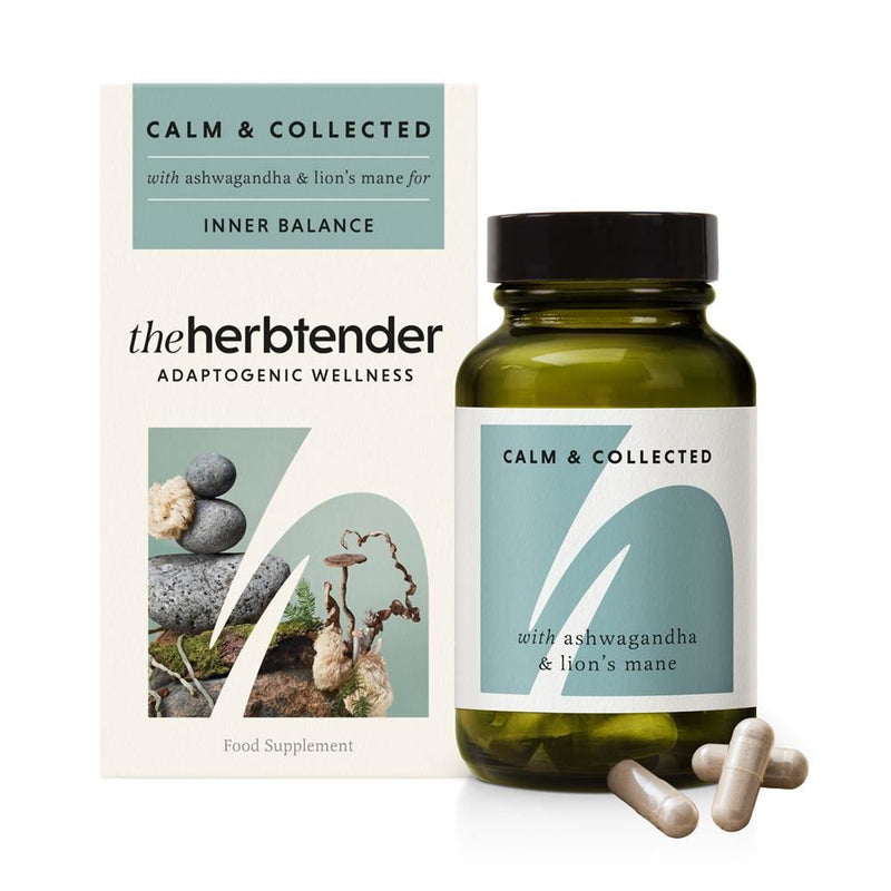 The Herbtender Calm & Collected - 60 Capsules