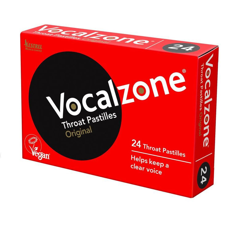 Vocalzone Original Throat Pastilles - 24 Pastilles