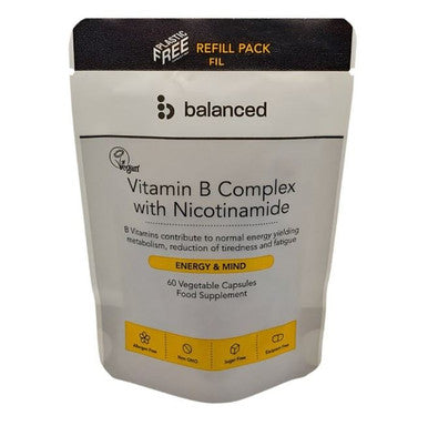 Balanced Vitamin B Complex - 60 Veggie Caps