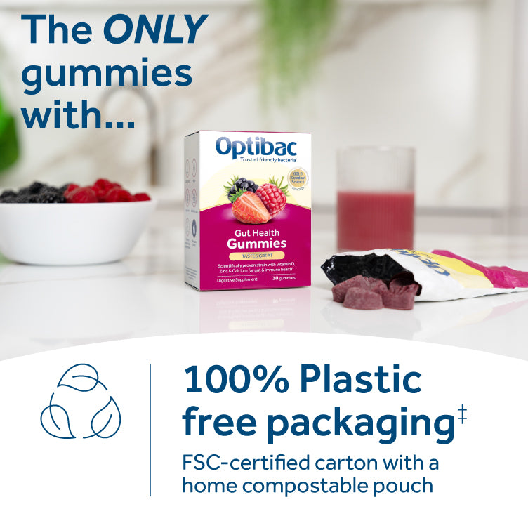 Optibac Gut Health Gummies - 30 Gummies