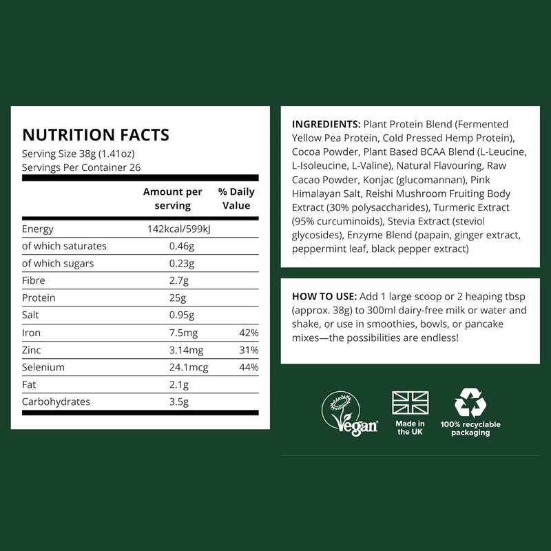 Vivo Life Perform Salted Maca Caramel Plant Protein - 266g