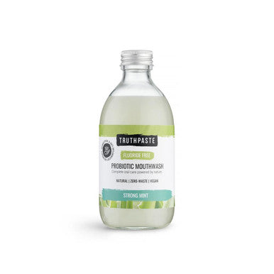 Truthpaste Fluoride Free Probiotic Strong Mint Mouthwash - 300ml