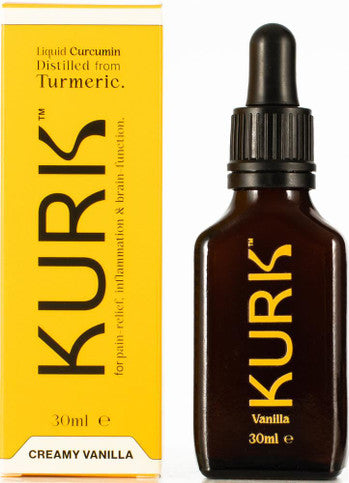 Kurk Liquid Curcumin Creamy Vanilla - 30ml