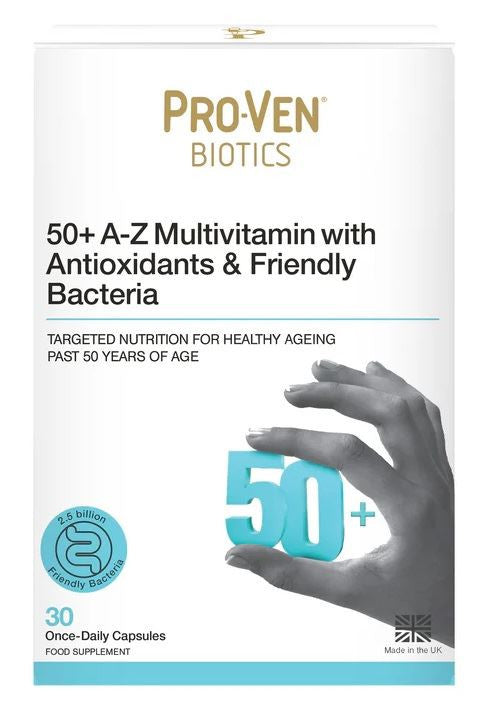 Pro-Ven Biotics 50+ A-Z Multivitamin - 30 Capsules