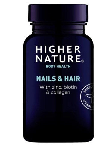Higher Nature Nails & Hair Formula - 120 Caps