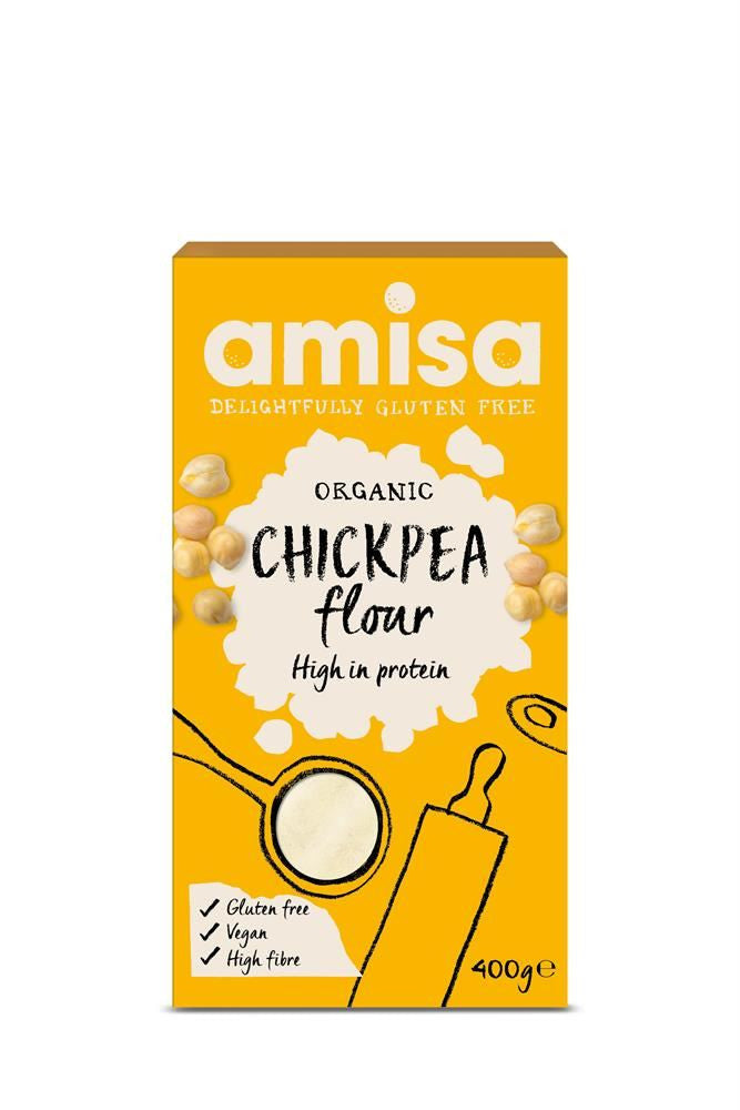 Amisa Organic Gluten Free Chickpea Flour - 400g