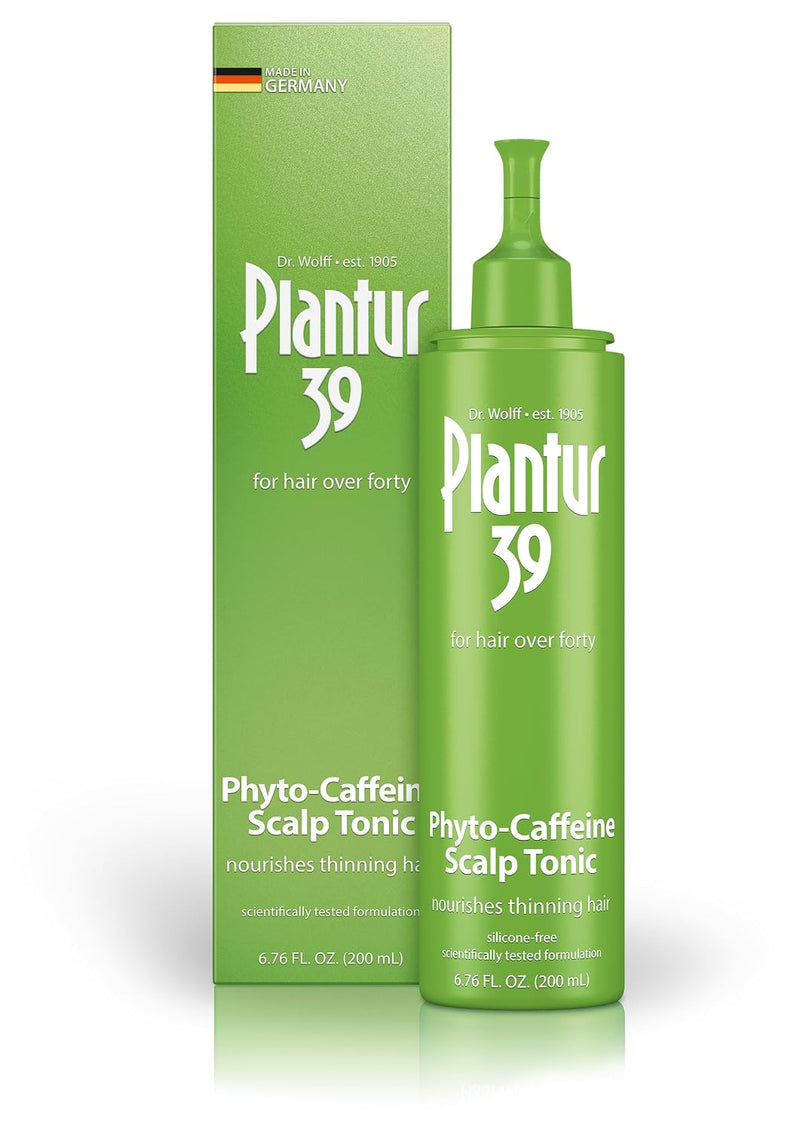 Plantur 39 Phyto‑Caffeine Tonic (200ml) - Daily Scalp Hair Strengthening Leave‑In Tonic
