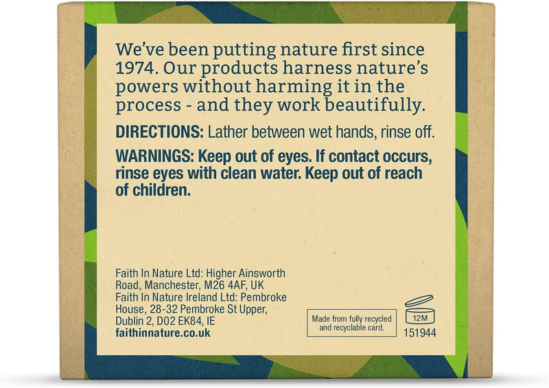 Faith in Nature Hemp Soap Bar - 100g