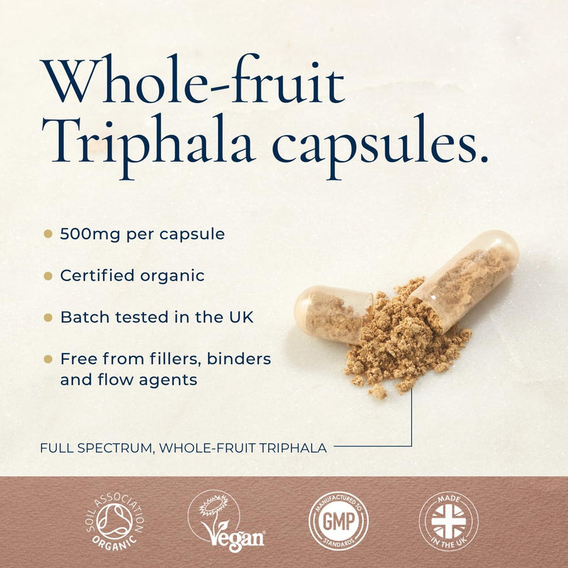 Ayurvediq Wellness Organic Triphala - 120 Capsules
