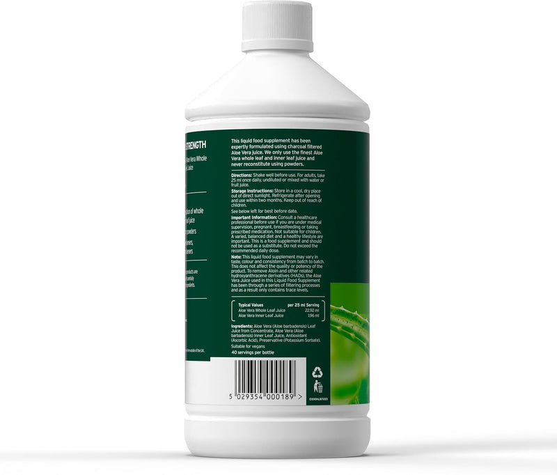 Aloe Pura Aloe Vera Juice - 1000ml