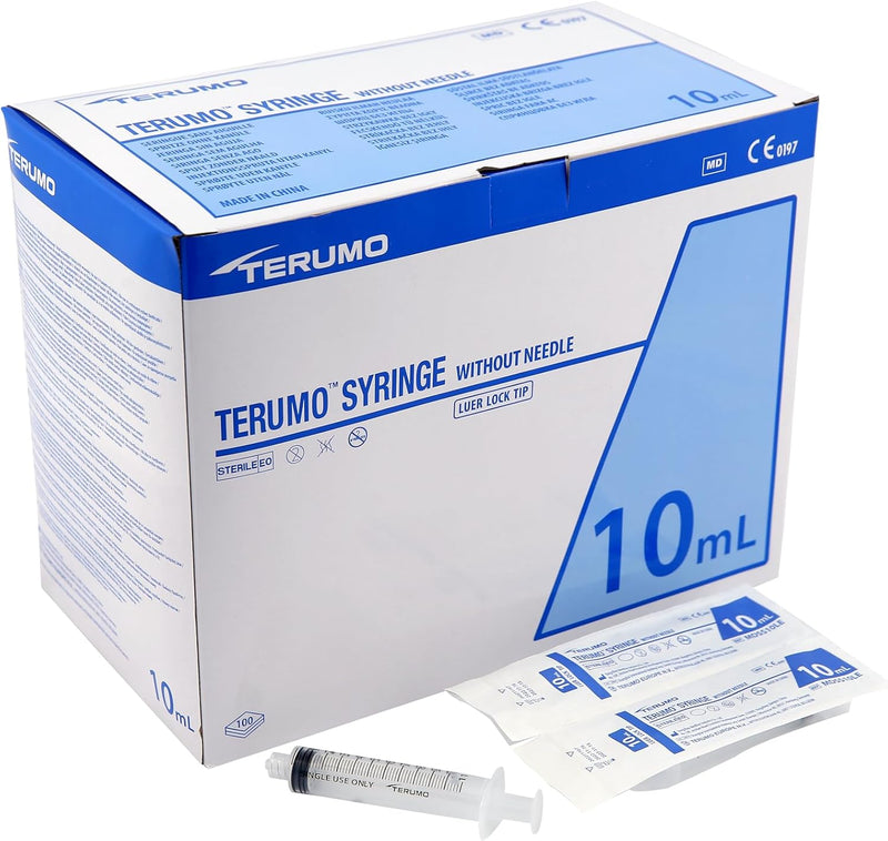 Terumo Syringe Without Needle - 100 x 10ml