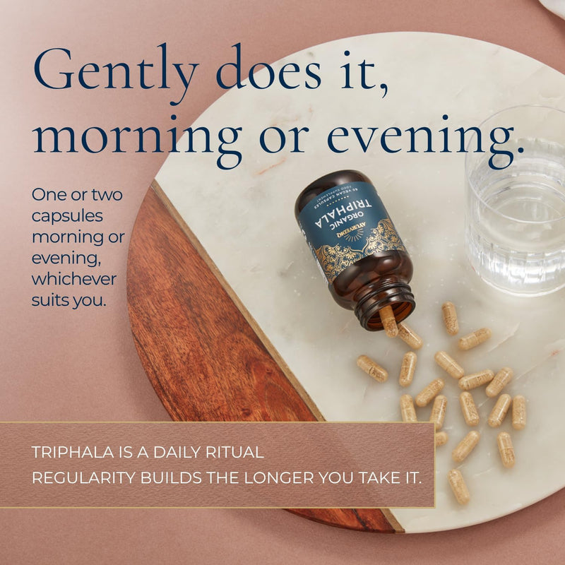 Ayurvediq Wellness Organic Triphala - 120 Capsules