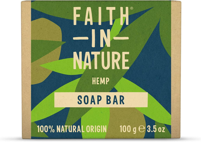 Faith in Nature Hemp Soap Bar - 100g