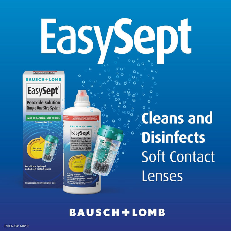 Bausch and Lomb EasySept 3x360ml - 3 Month Supply