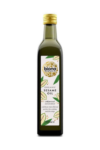 Biona Organic Cold Pressed Sesame Oil - 500ml