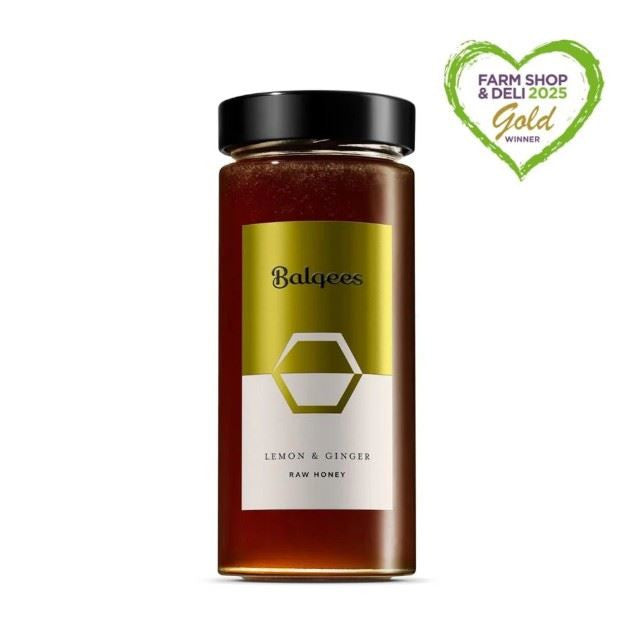 Balqees Raw Honey Lemon Zest & Ginger - 400g