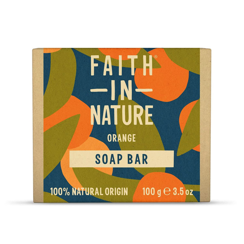 Faith in Nature Orange Soap Bar - 100g